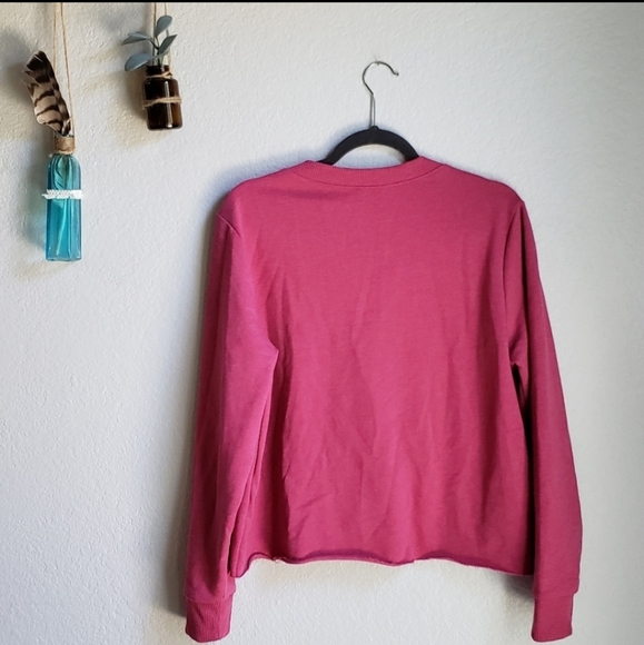 Alternative Apparel | Lace-Up Cropped Pullover - Picture 3 of 6